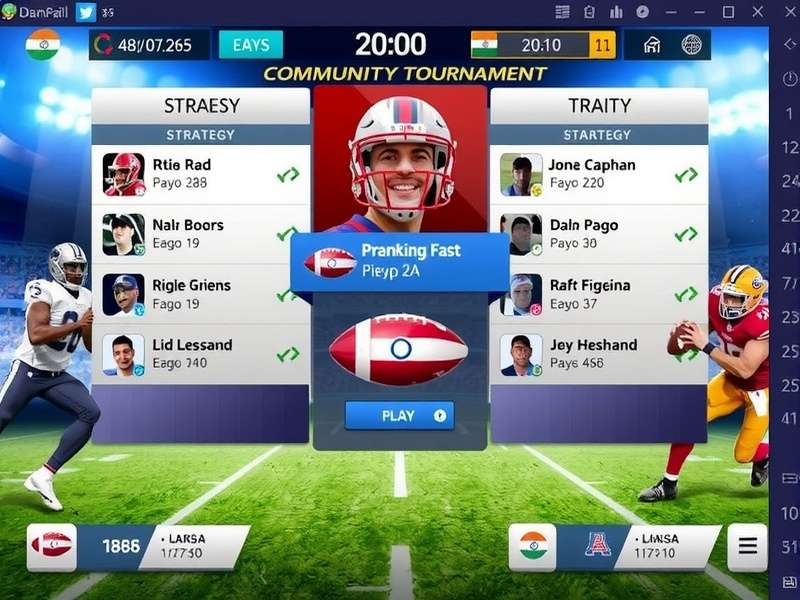 NFL India Defensive Dynamos strategy interface